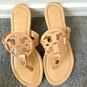 Tory Burch Miller Patent Leather Sandals